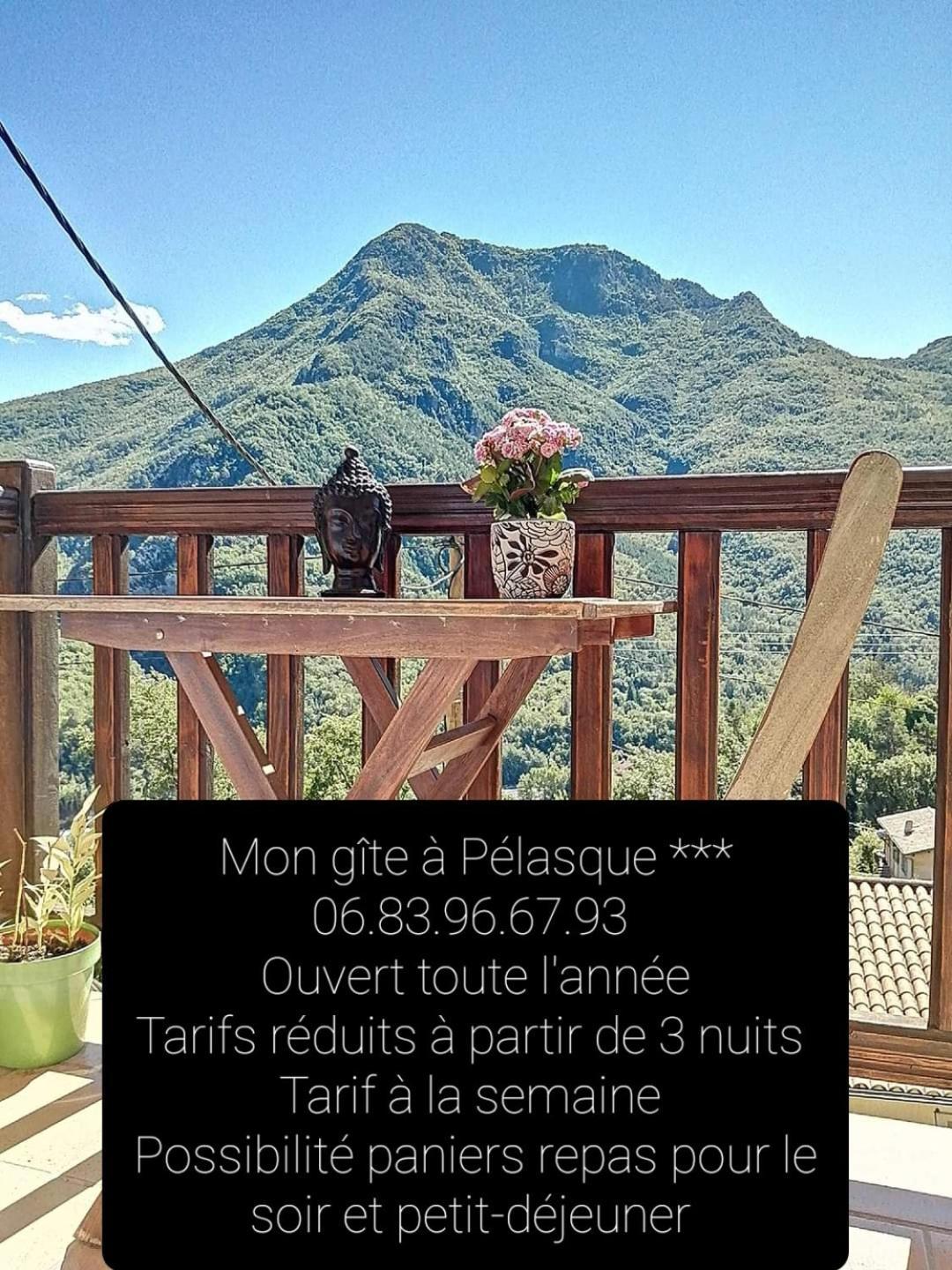 Mon gîte à Pélasque Lantosque Esterno foto